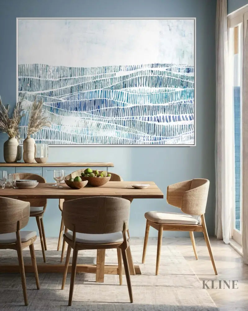 Ocean Waves - Hand Painting 