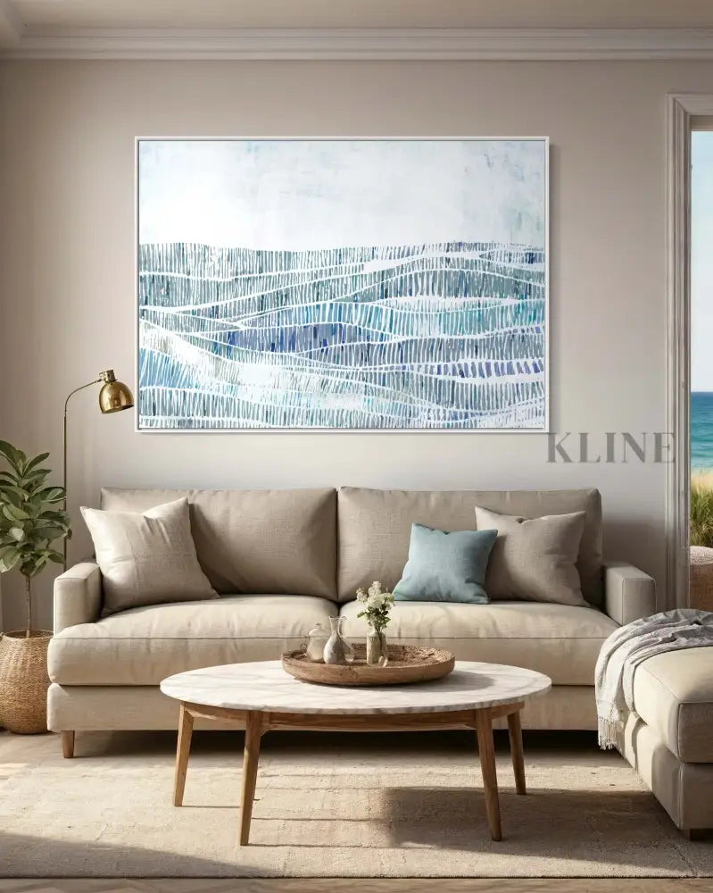 Ocean Waves - Hand Painting