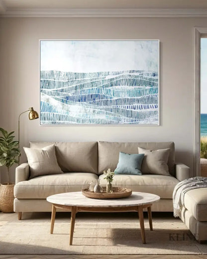 Ocean Waves - Hand Painting