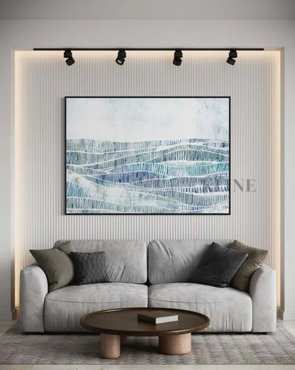 Ocean Waves - Hand Painting
