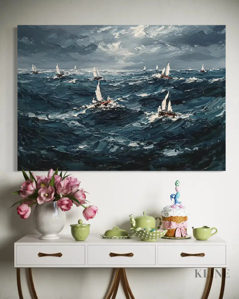 Oceanic Challenge - Hand Painting