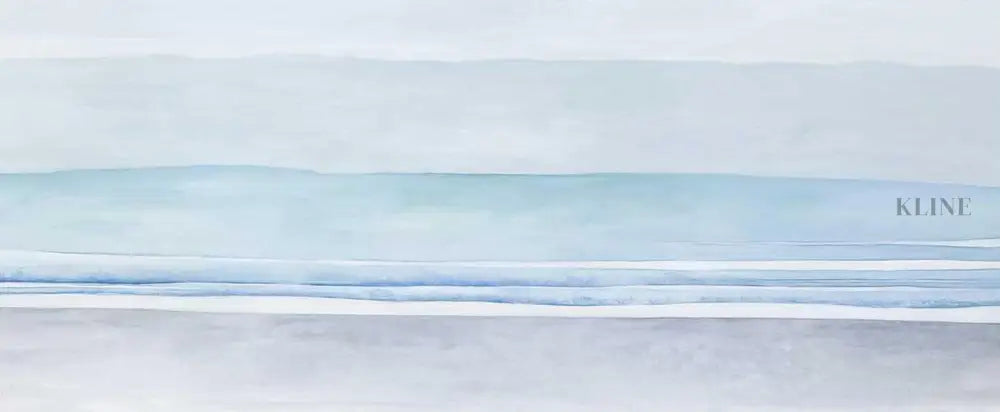Ocean’s Murmur - Hand Painting لوحات المناظر البحرية