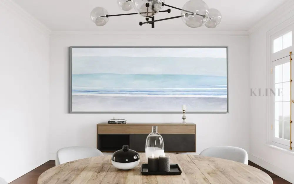Ocean’s Murmur - Hand Painting Nuvola