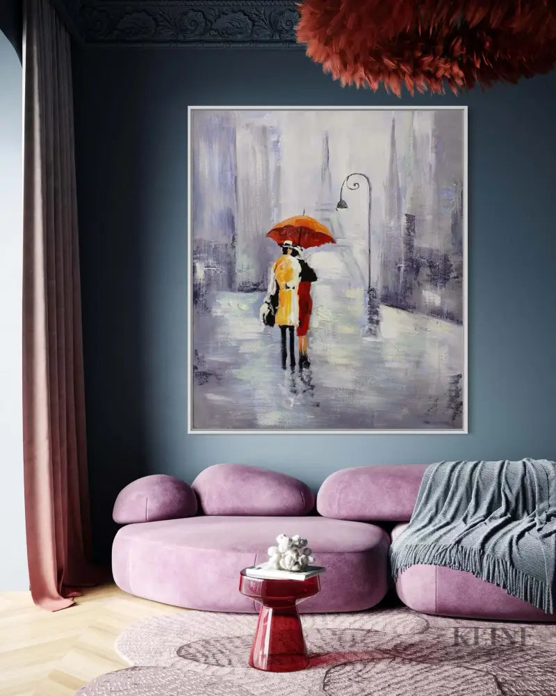 Hand-painted wall art titled & Shop All