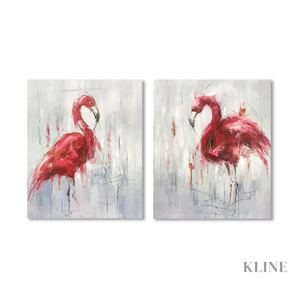 Oil Painting Set - Kline Collective キャンバスウォールアートセット