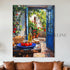 Olive Oil and Summer Light - Hand Painting