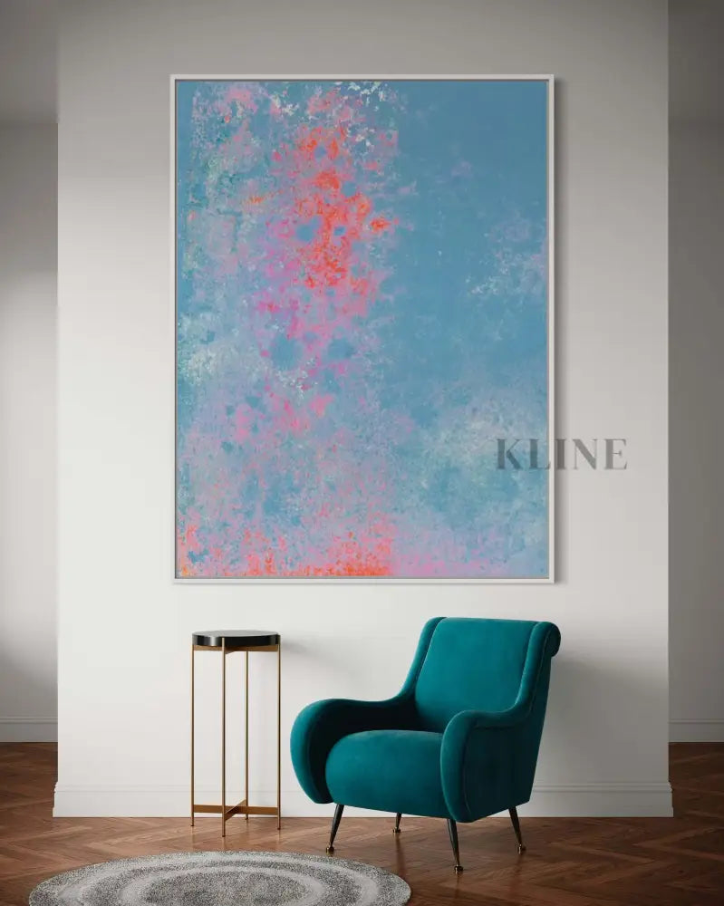 Organic Feeling 4 - Hand Painting Wandkunst für das Esszimmer