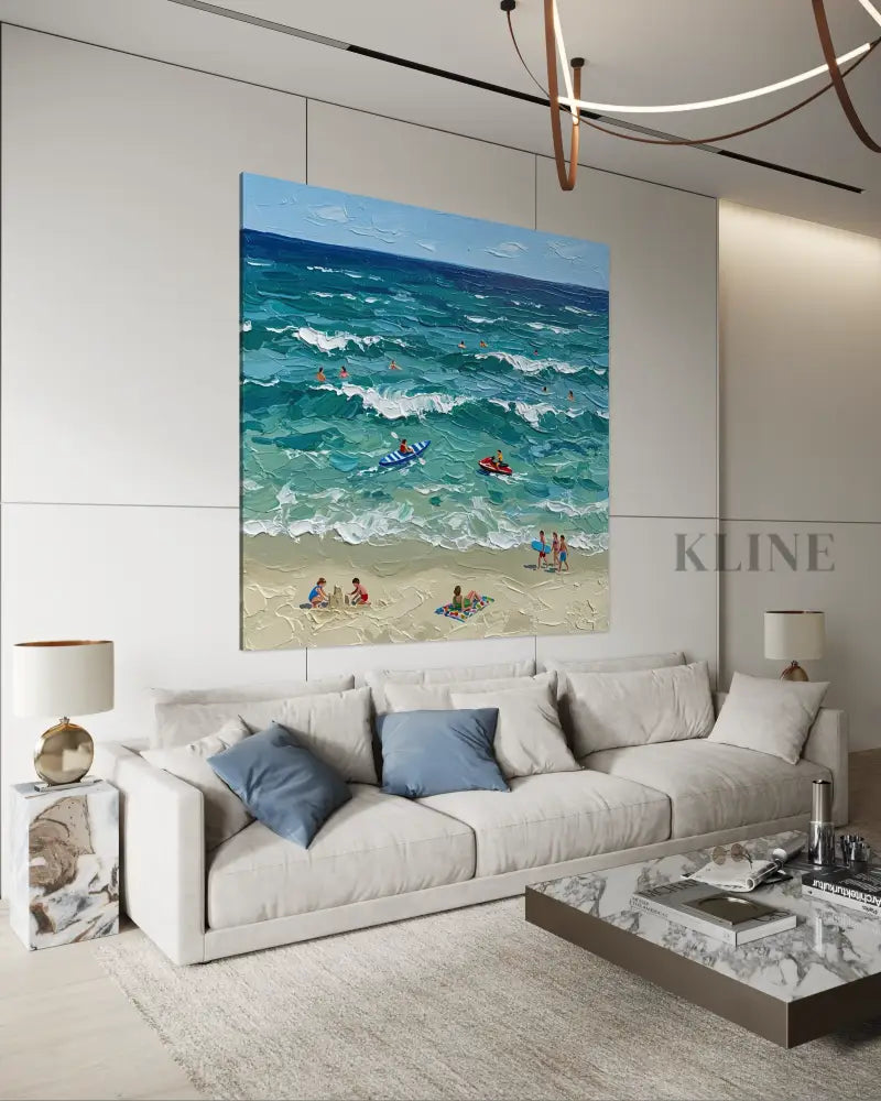Out on the Water - Hand Painting