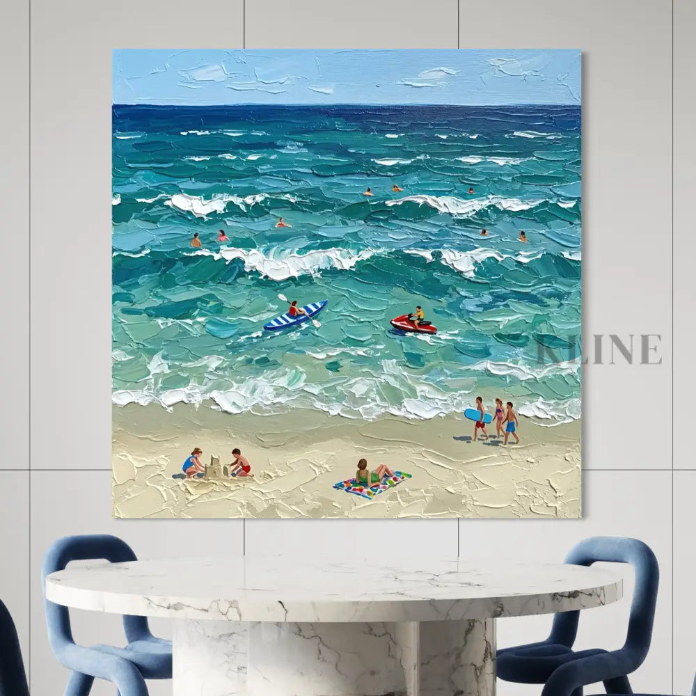 Out on the Water - Hand Painting John Rey U.