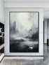 Overcast Wall Art - Hand Painting