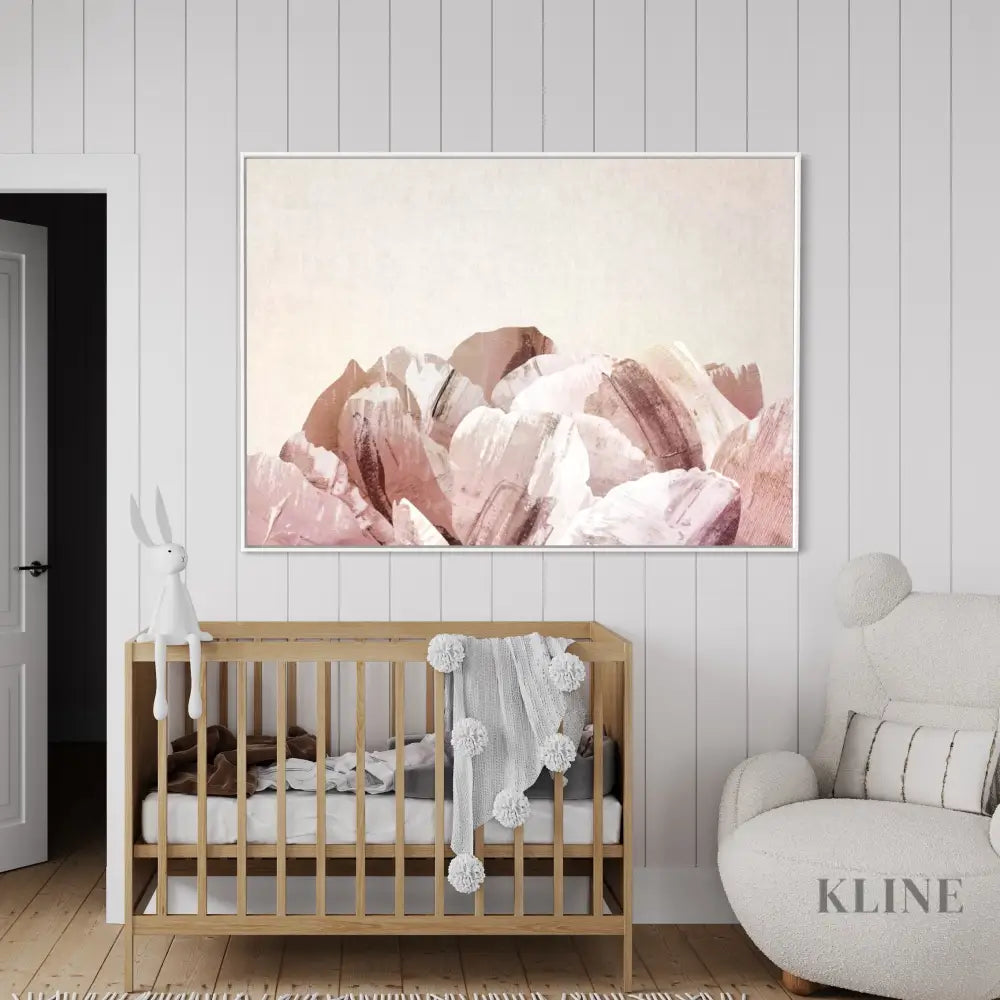 Painted Peony - Hand Painting Large Wall Art