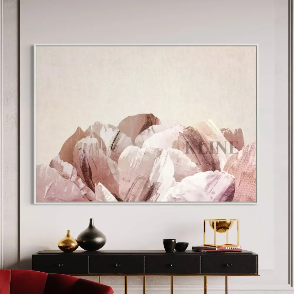 Painted Peony - Hand Painting Originalgemälde zum Verkauf