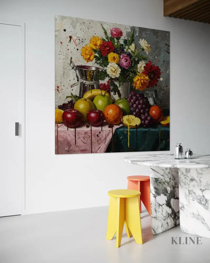 Painterly Abundance - Hand Painting