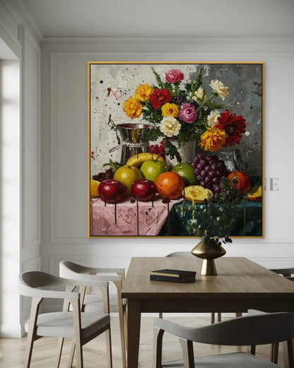 Painterly Abundance - Hand Painting