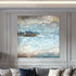 Pale Blue Reverie - Hand Painting