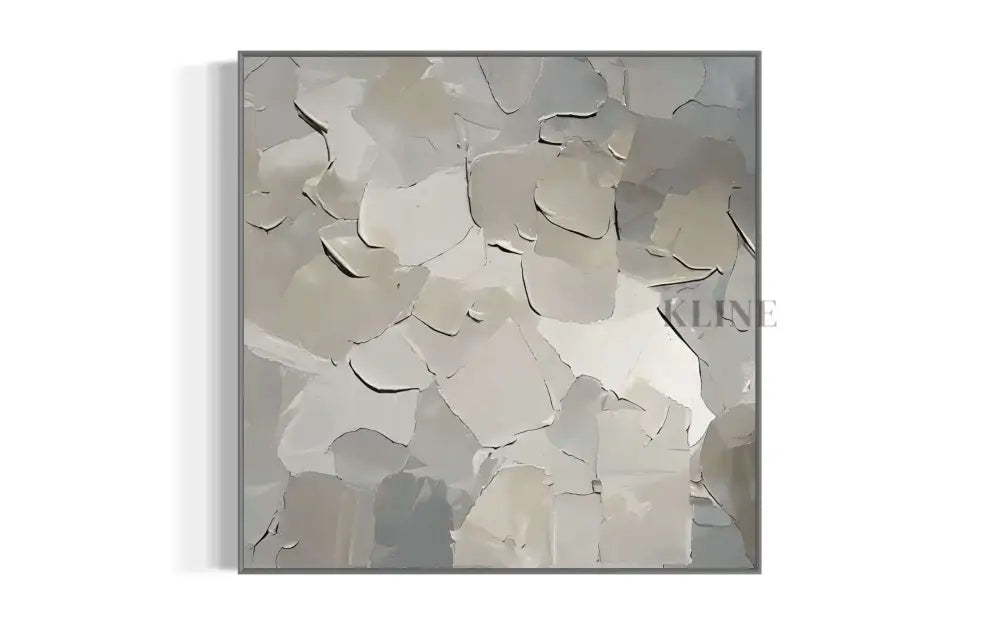 Pale Reflections - Hand Painting Lounge Wall Art