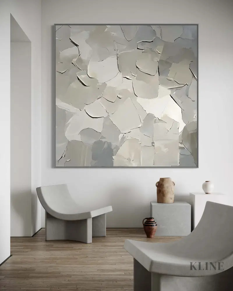 Pale Reflections - Hand Painting Hotel Paintings & Wall Decor