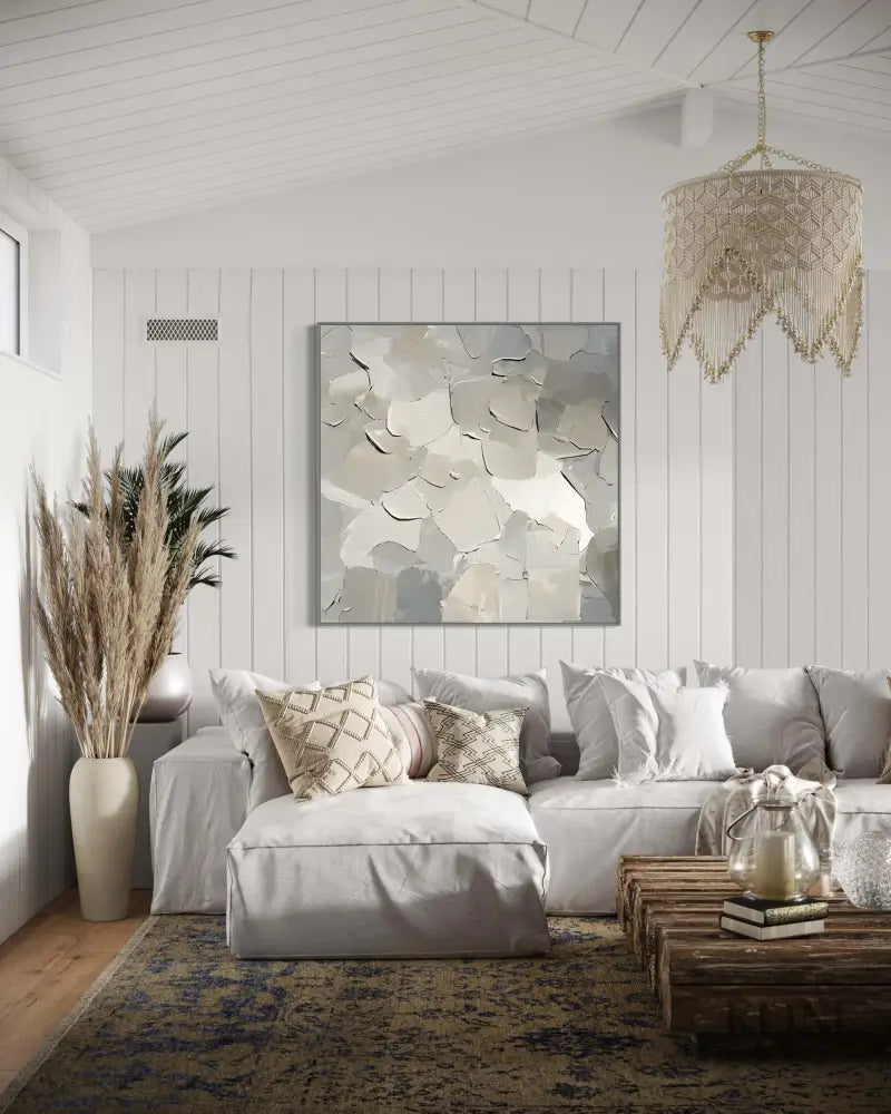 Pale Reflections - Hand Painting