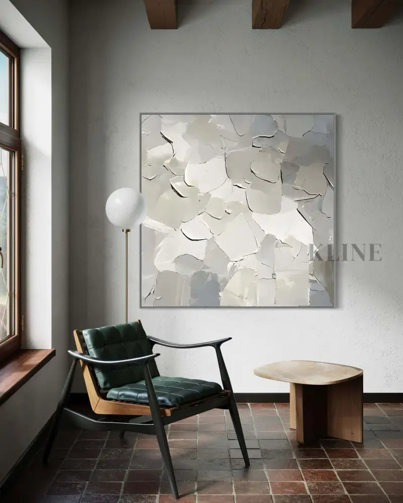Pale Reflections - Hand Painting 