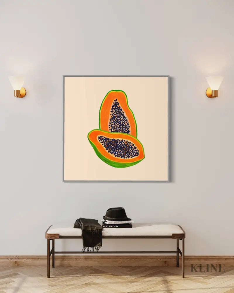 Papaya 1 - Hand Painting 