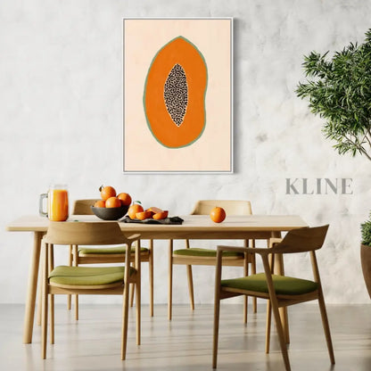 Papaya 2 - Hand Painting