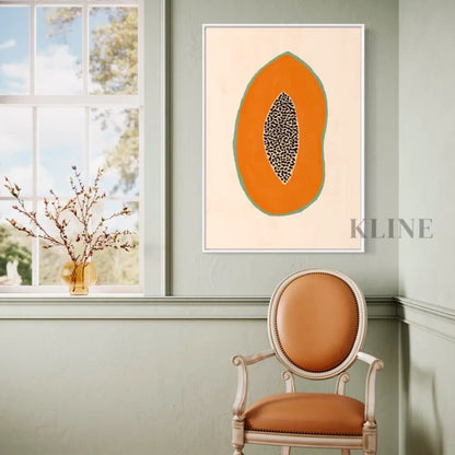 Papaya 2 - Hand Painting