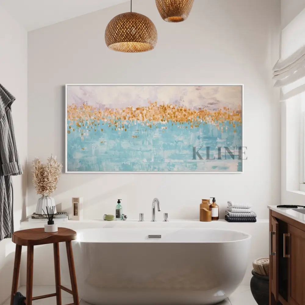 Parallel Realms - Hand Painting Large Wall Art