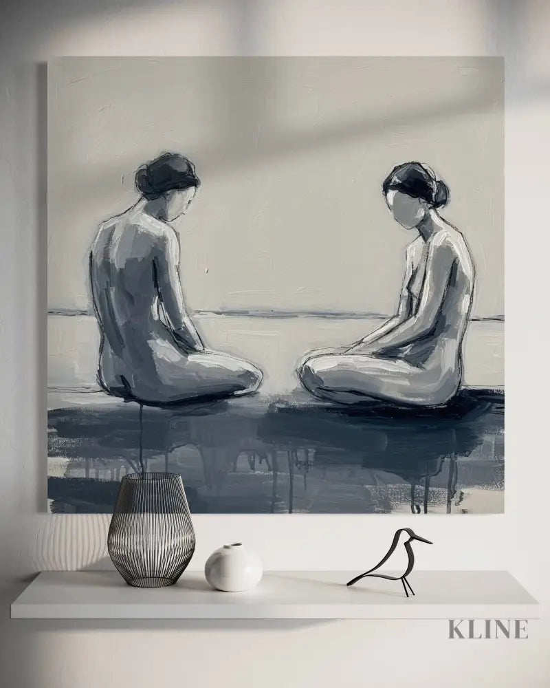 Parallel Thoughts - Hand Painting