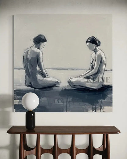 Parallel Thoughts - Hand Painting