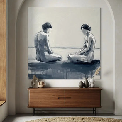 Parallel Thoughts - Hand Painting