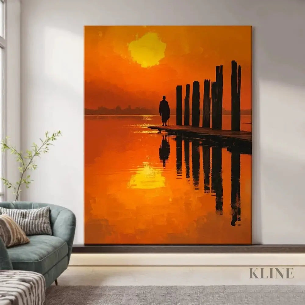 Passage of Calm - Hand Painting