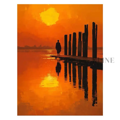 Passage of Calm - Hand Painting