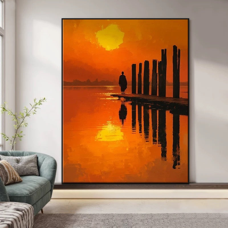 Passage of Calm - Hand Painting