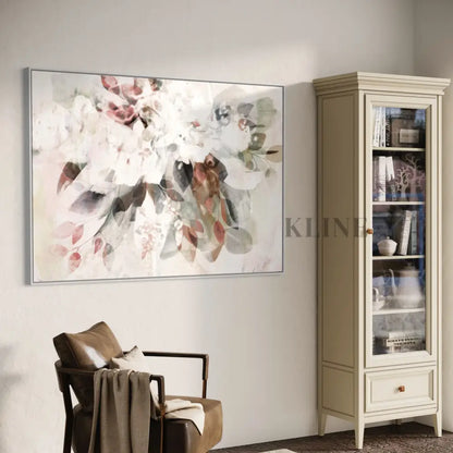 Pastel Abstract Bouquet - Hand Painting