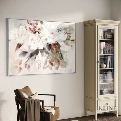 Pastel Abstract Bouquet - Hand Painting