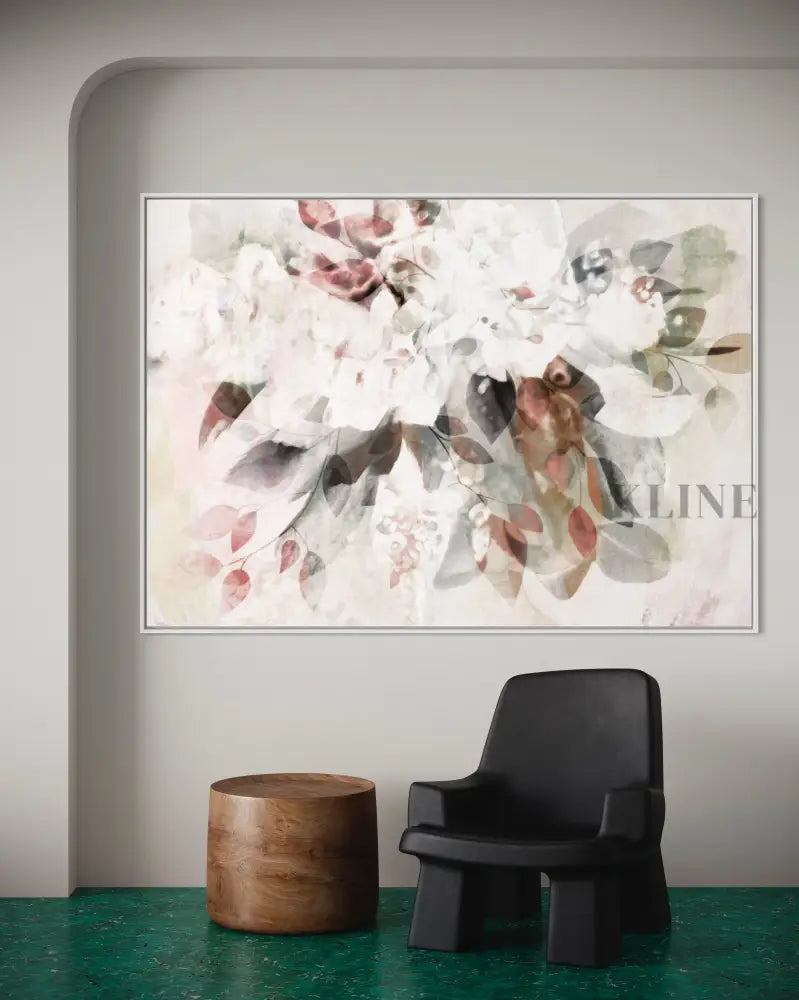 Pastel Abstract Bouquet - Hand Painting 