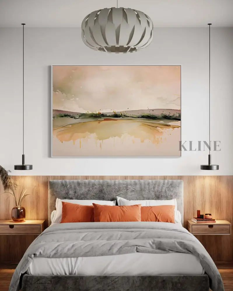 Pastel Highlands - Hand Painting