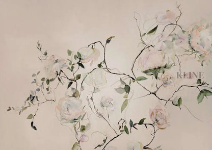 Pastel Vine - Hand Painting