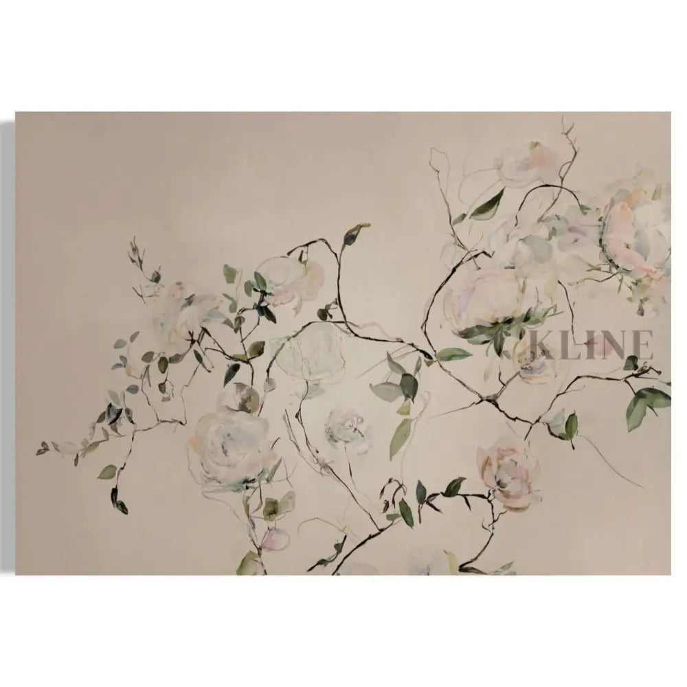 Pastel Vine - Hand Painting