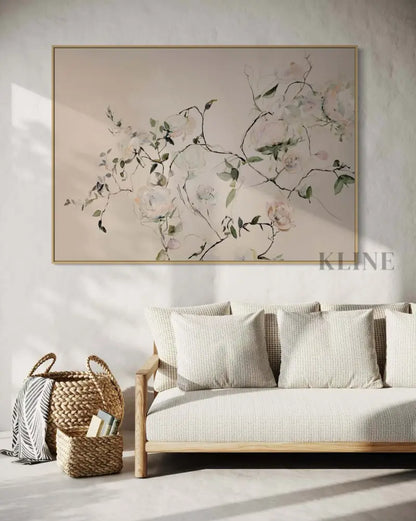 Pastel Vine - Hand Painting