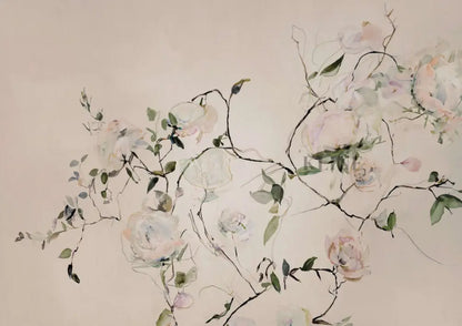 Pastel Vine - Hand Painting