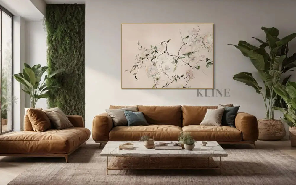 Pastel Vine - Hand Painting