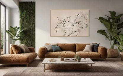Pastel Vine - Hand Painting