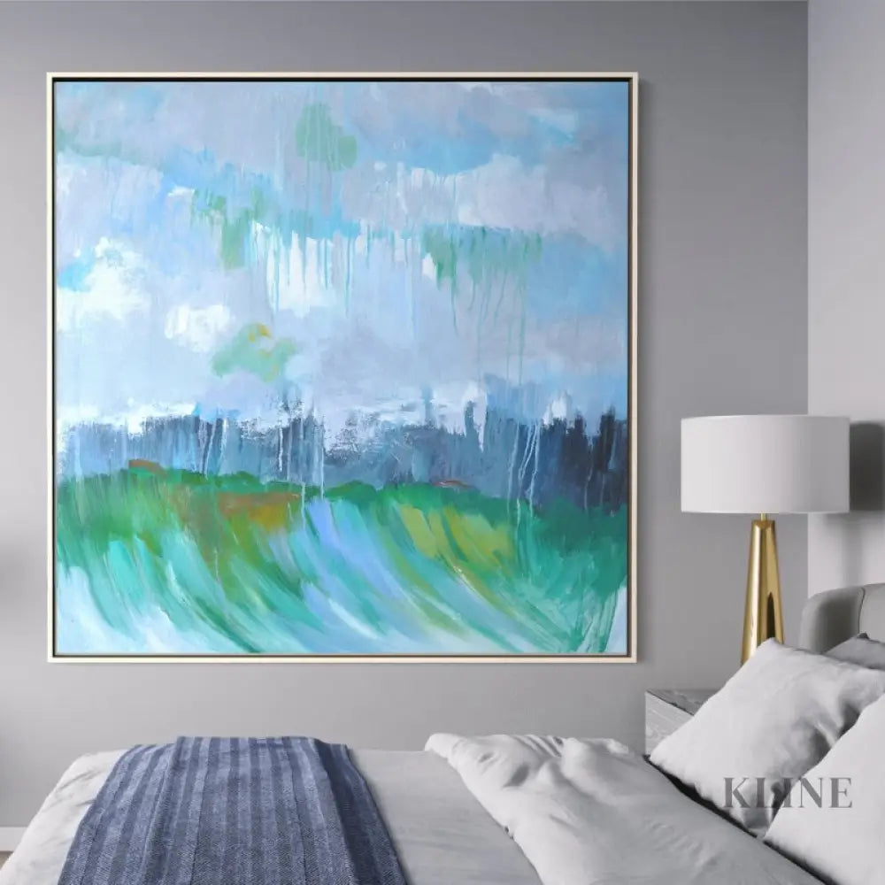 Peace on Stormy Seas - Kline Collective Original Paintings for Sale
