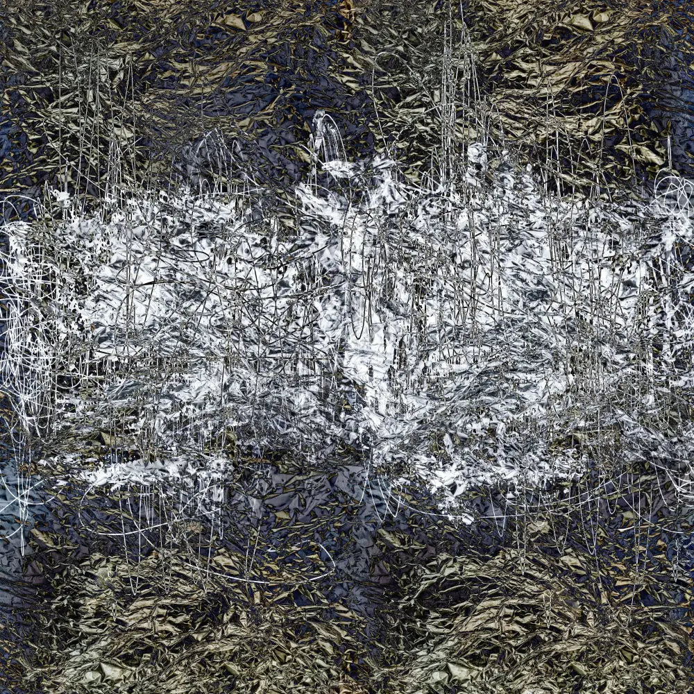 Perpetual Flow - Hand Painting Jackson Pollock