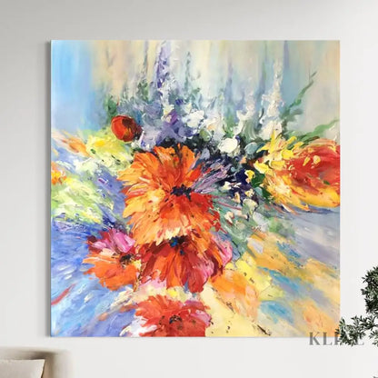 Petal Explosion - Hand Painting