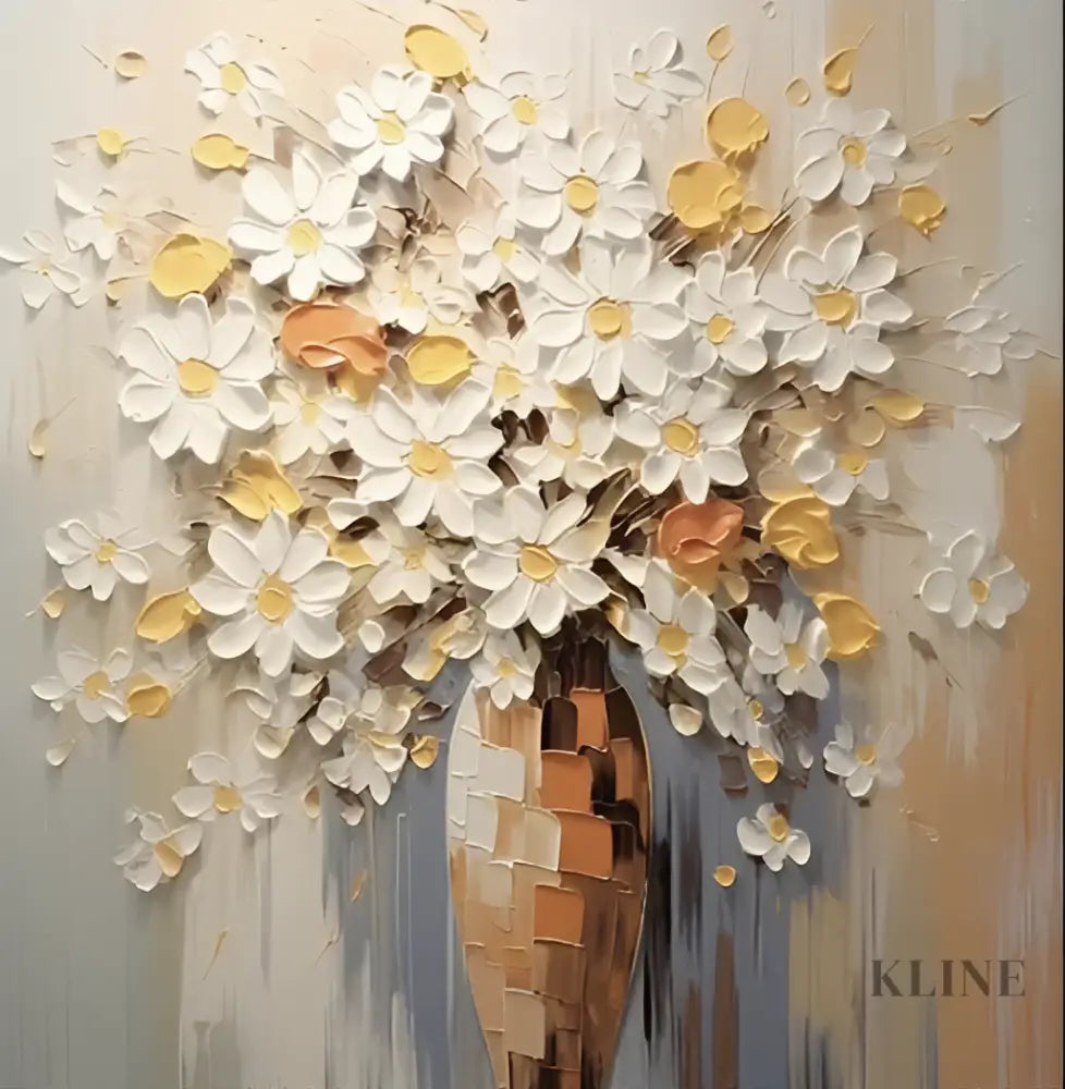 Petal Vase - Hand Painting 