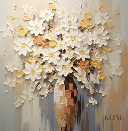 Petal Vase - Hand Painting