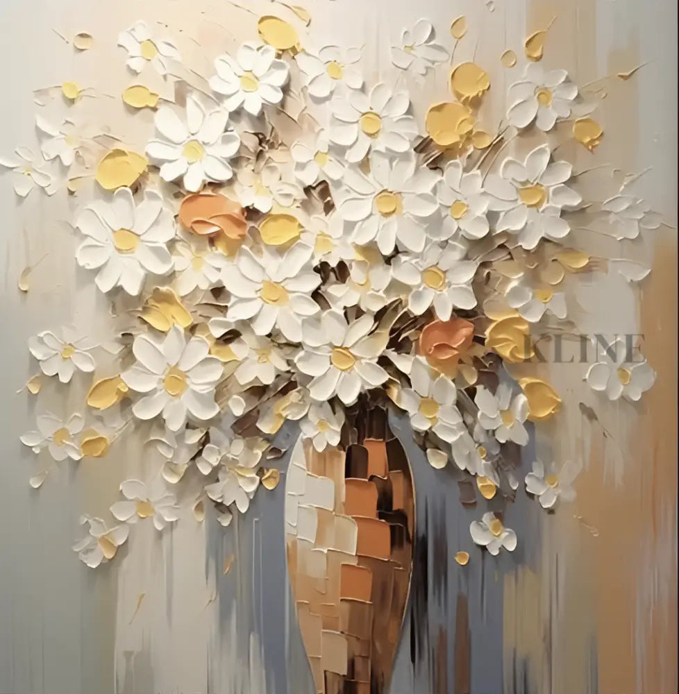 Petal Vase - Hand Painting