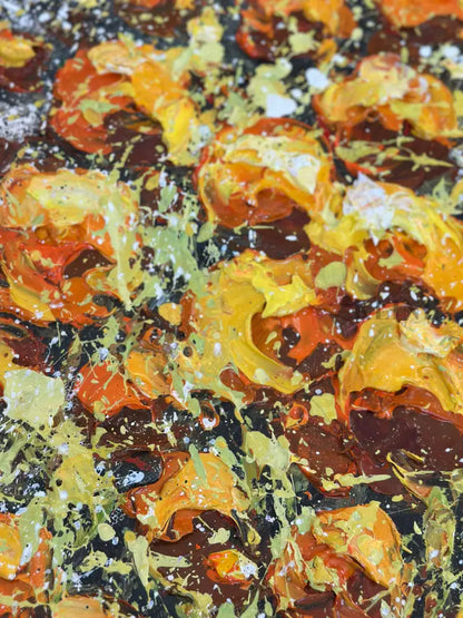 Petals of Sunshine - Hand Painting